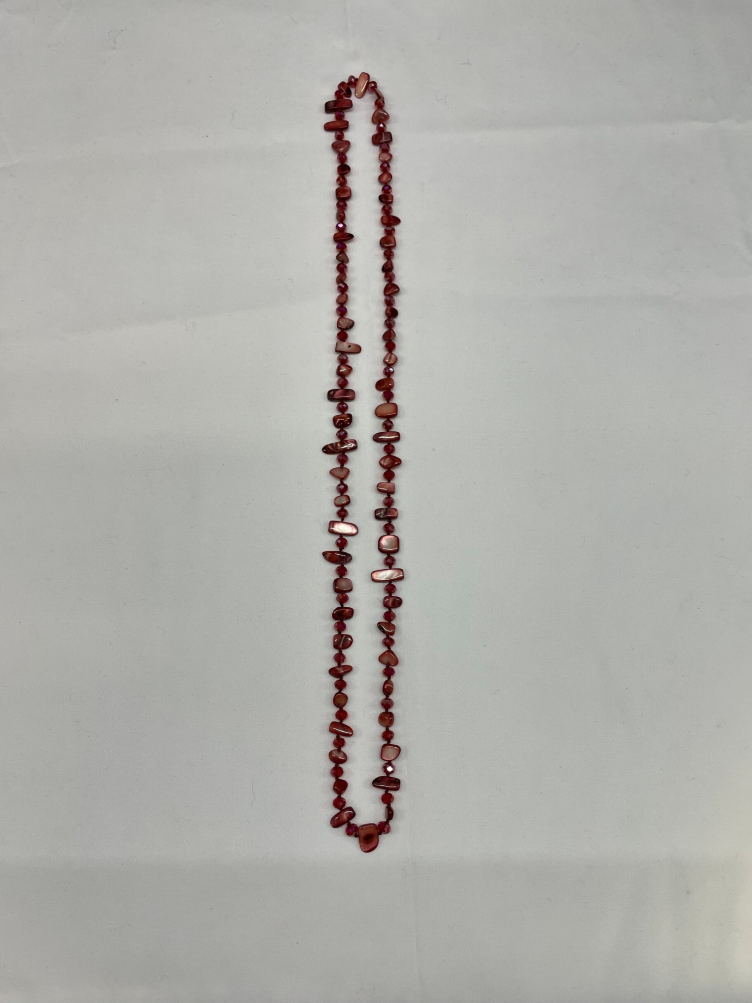 Collana in madreperla marrone