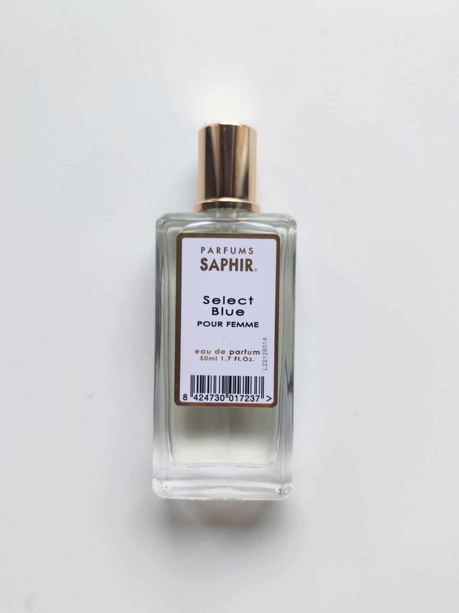 Parfum Saphir Select blue pour femme 50 ml