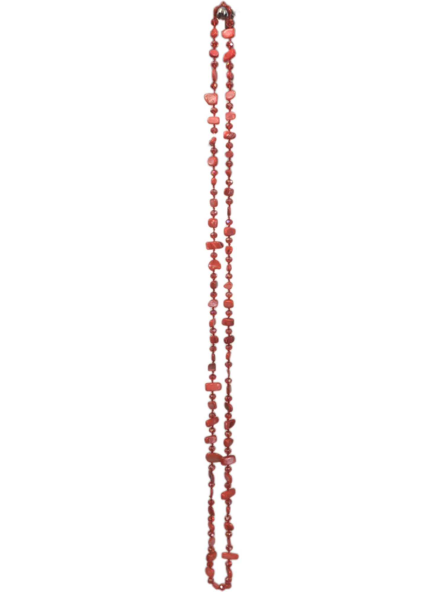 Collana lunga arancione