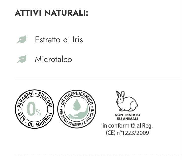 AMERIGO DEODORANTE 24h IRIS E TALCO - immagine 3