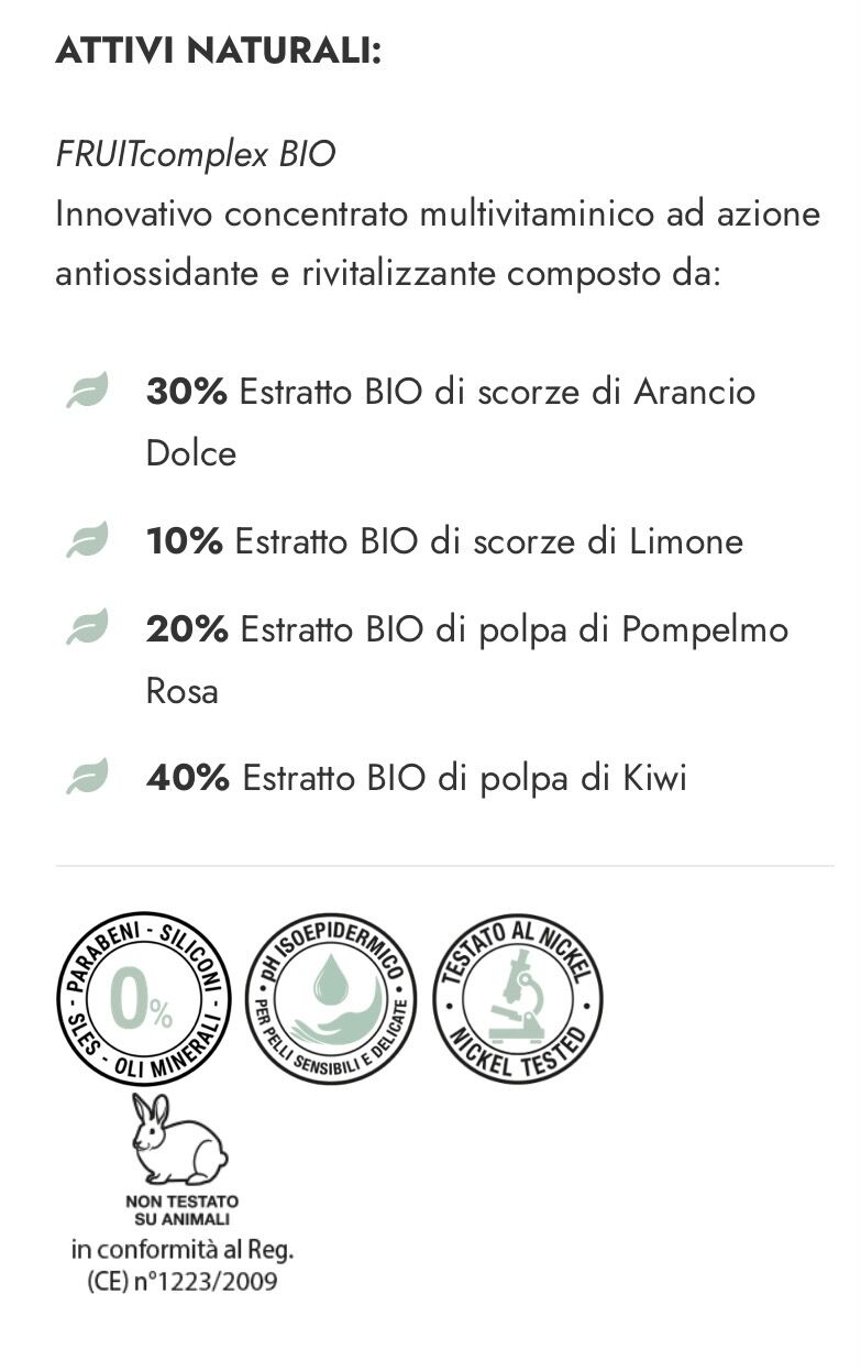 AMERIGO GEL DOCCIA ENERGIZZANTE AGRUMI E FRUTTI - immagine 3
