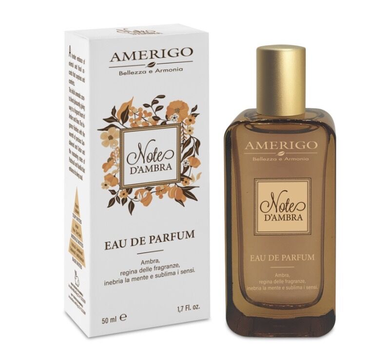AMERIGO EAU DE PARFUM NOTE D'AMBRA 50ML