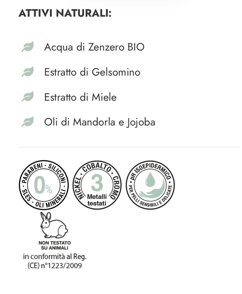 AMERIGO LATTE CORPO DOLCE ZENZERO - immagine 3