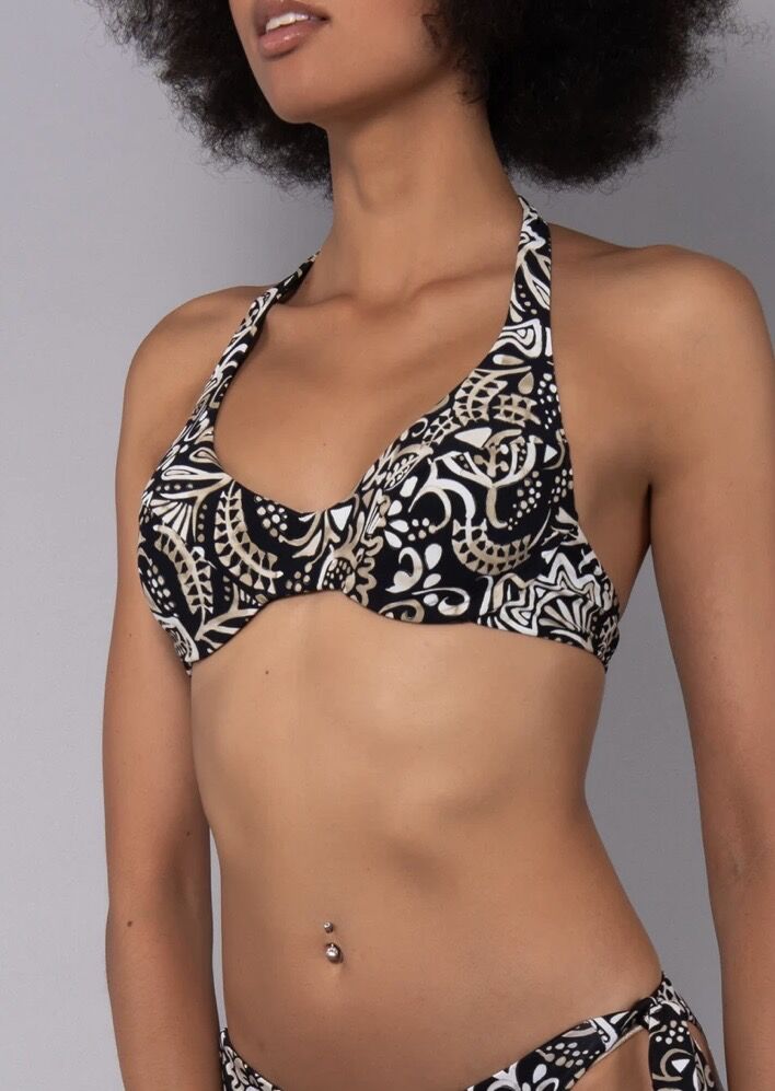 VERDISSIMA REGGISENO FRANCESE DOUBLE MALIBU NERO - immagine 4