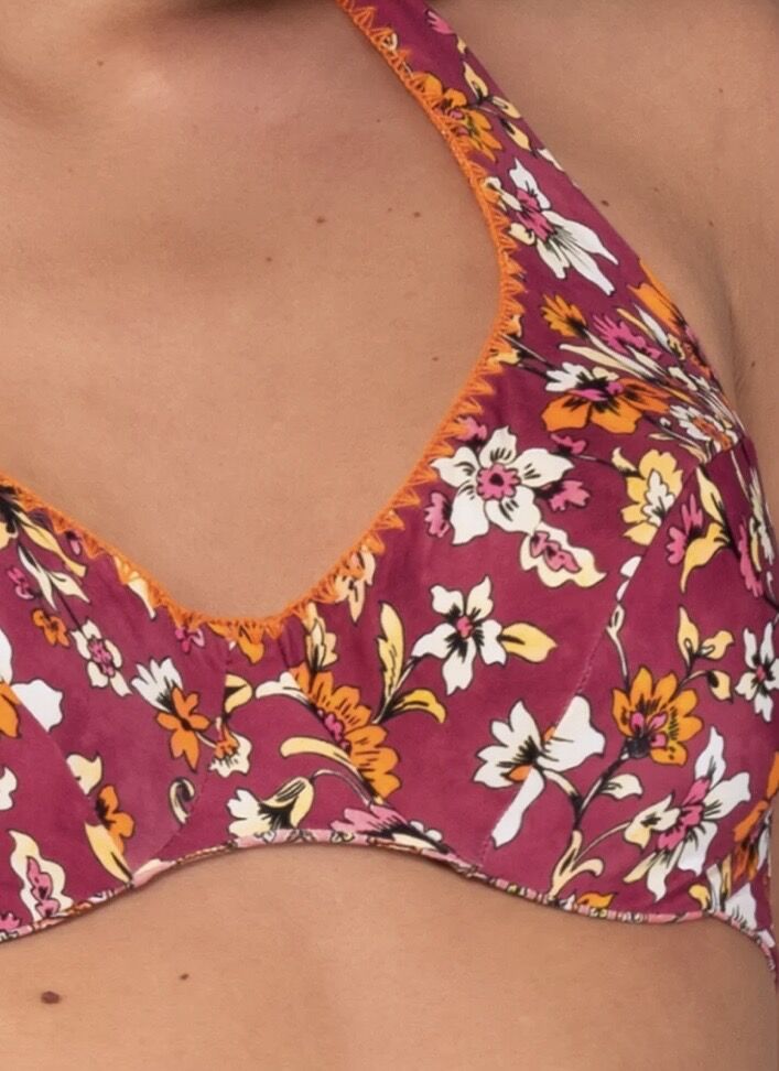 VERDISSIMA REGGISENO FRANCESE DOUBLE TAHITI SANGRIA