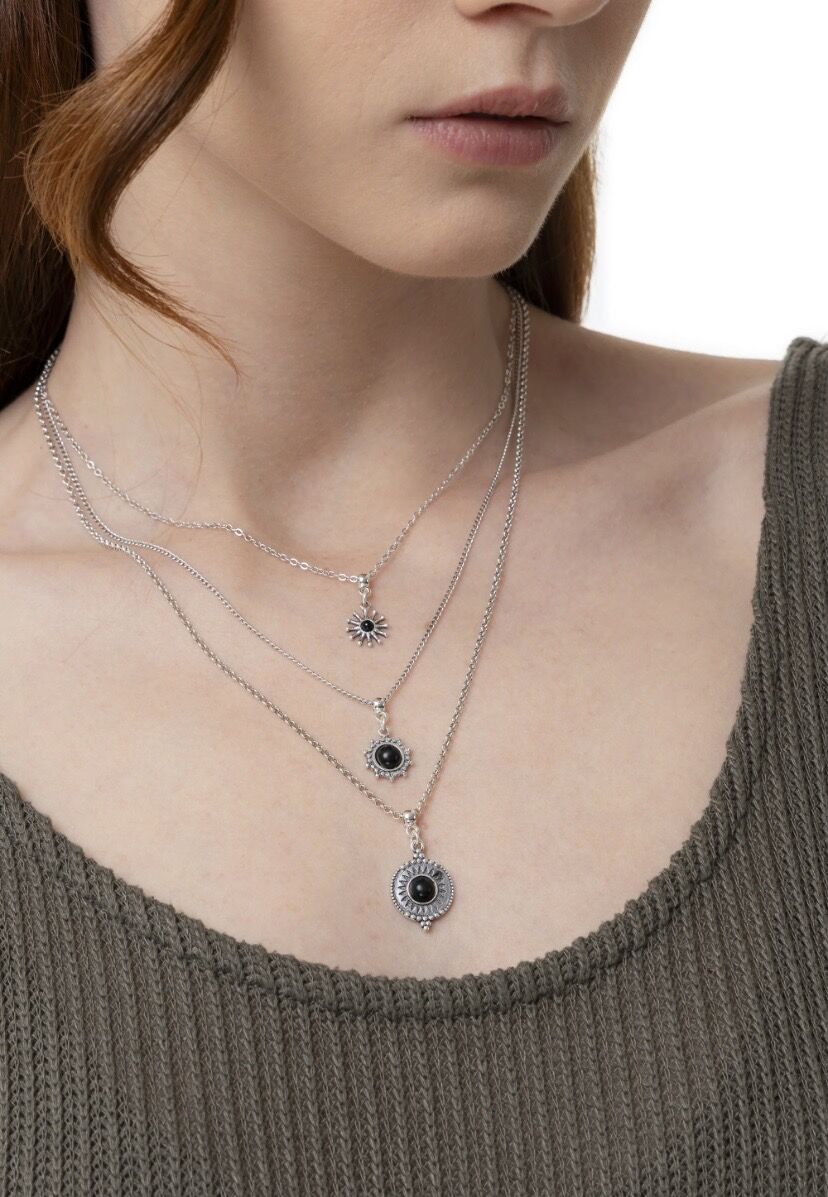 VESTOPAZZO COLLANA 3CATENE SOLI - immagine 3
