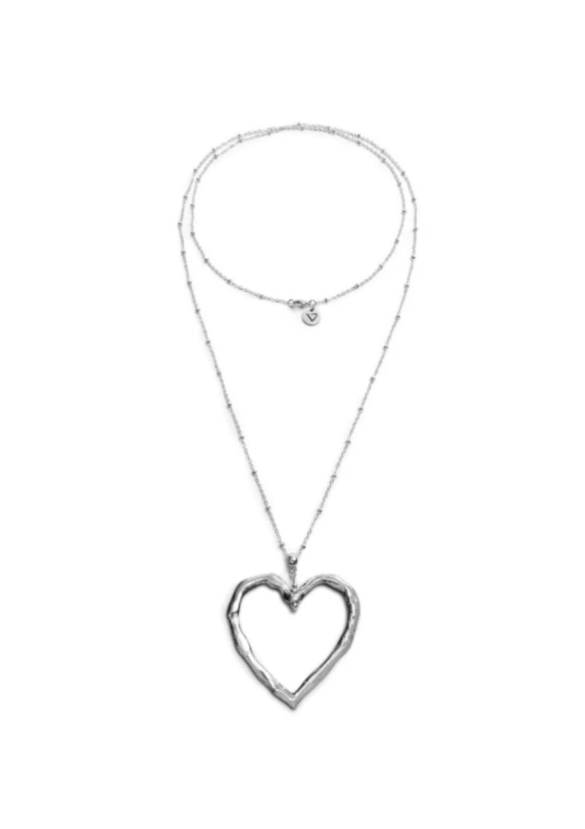VESTOPAZZO COLLANA CUORE IRREGOLARE