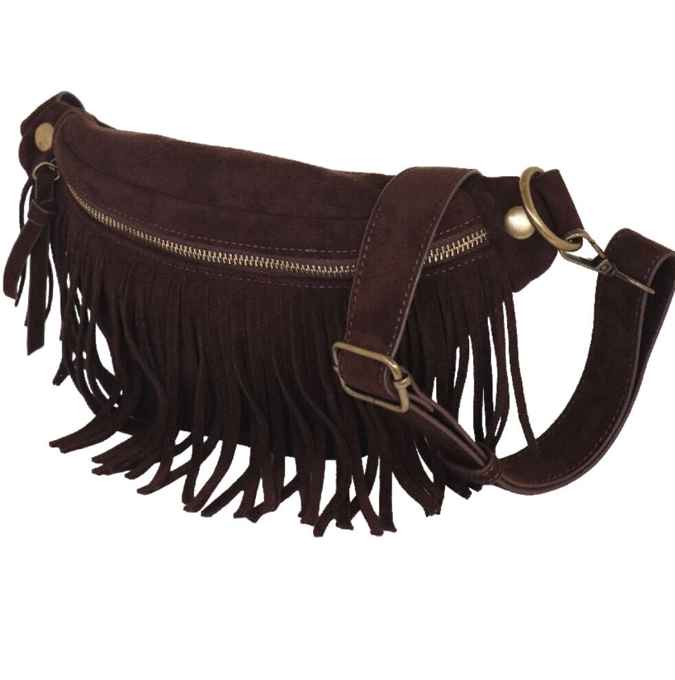 CAMOMILLA MARSUPIO FRANGE MARRONE