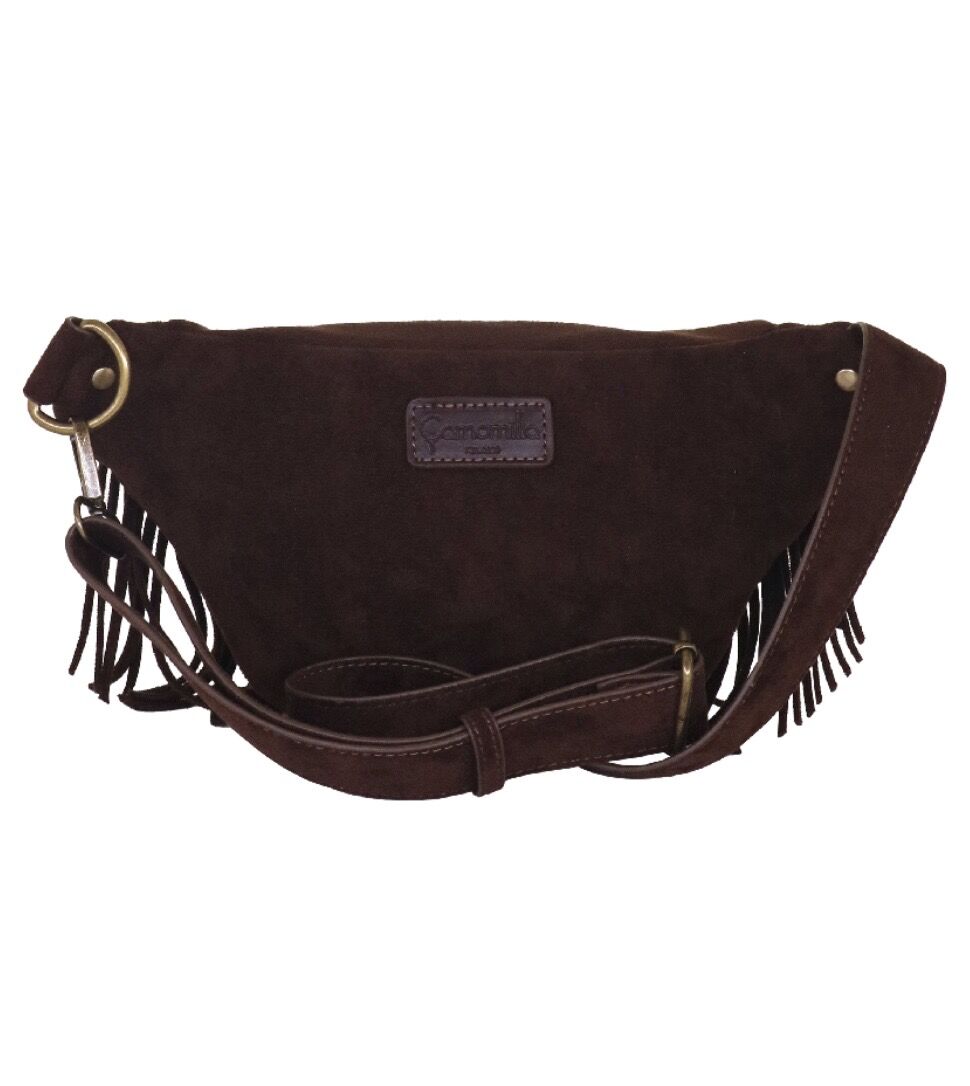 CAMOMILLA MARSUPIO FRANGE MARRONE - immagine 3